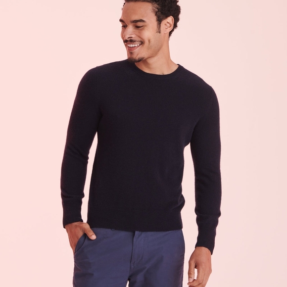 NAADAM Other - NWT - NAADAM 100% cashmere the essentials men's sweater - Color Navy